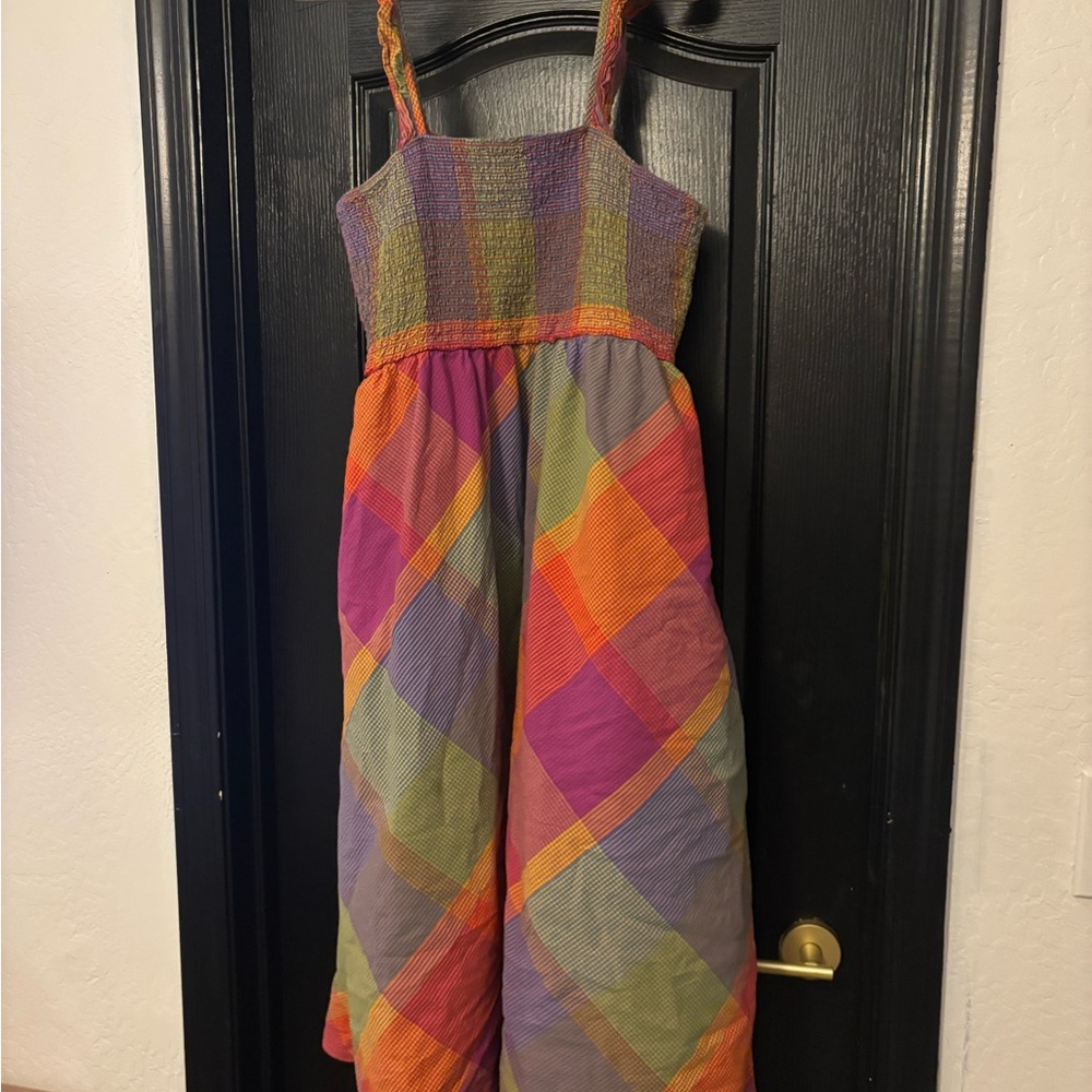 Time and Tru Multicolor Smocked Dress